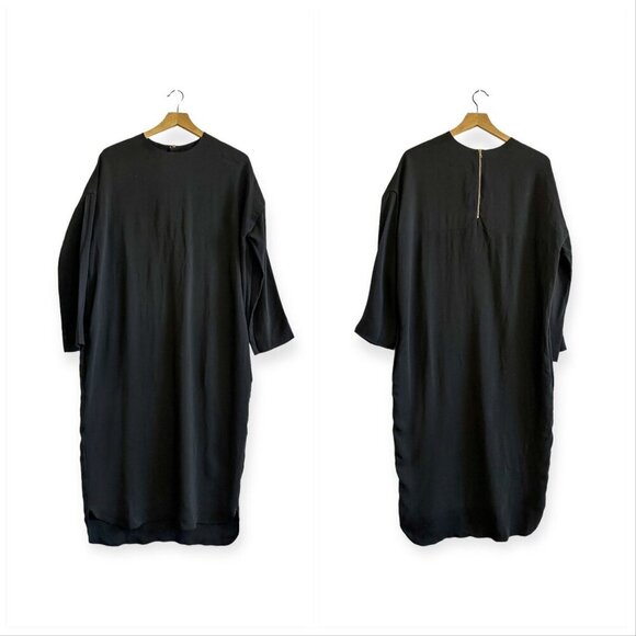 Marni‎ Minimalist Viscose Midi Dress FW2015,  blue, size 44 Italy (USM/L) - Picture 16 of 16